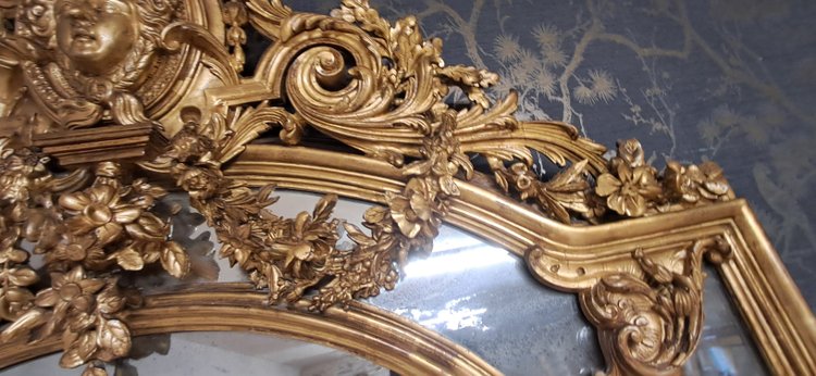 Miroir époque XIX 245 x 145