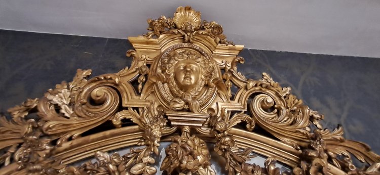 Miroir époque XIX 245 x 145
