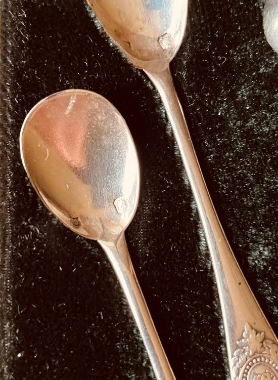 5-piece solid silver set