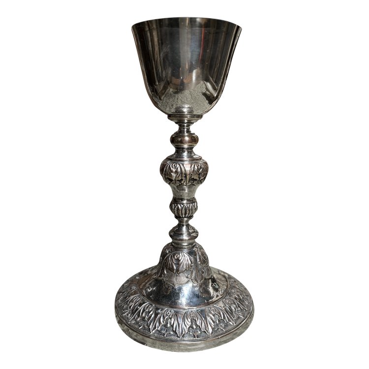 Large Communion Chalice – 19th century