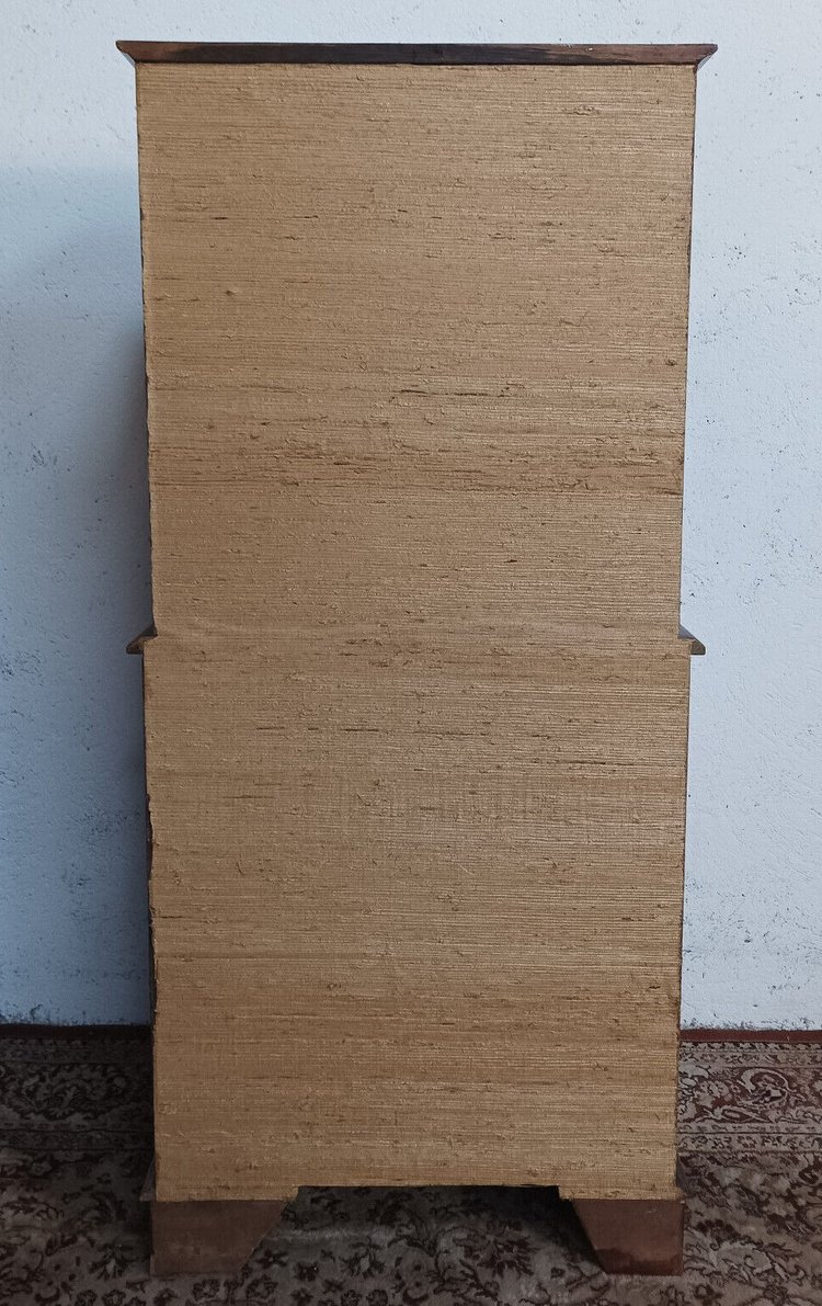 English style cherry wood scriban craft furniture