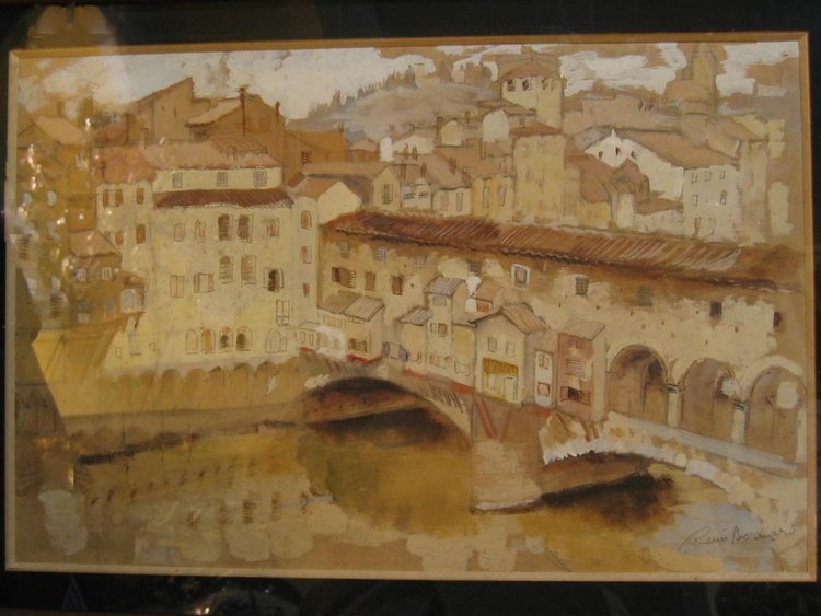 Renée Gabriel seen from Florence