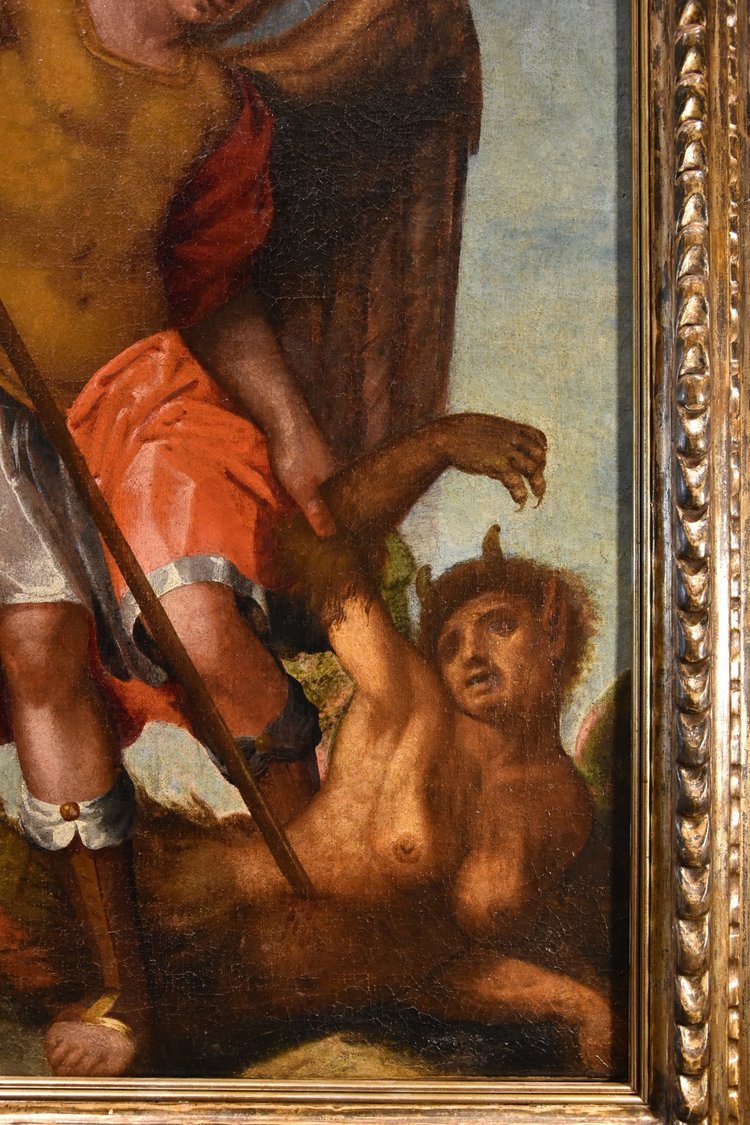 Der siegreiche Erzengel Michael, Toskana – 16. Jahrhundert