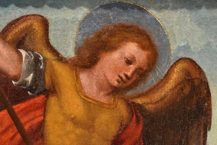 Der siegreiche Erzengel Michael, Toskana – 16. Jahrhundert
