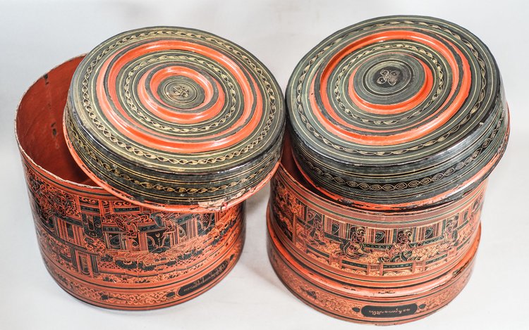 Betel box, Burma 5