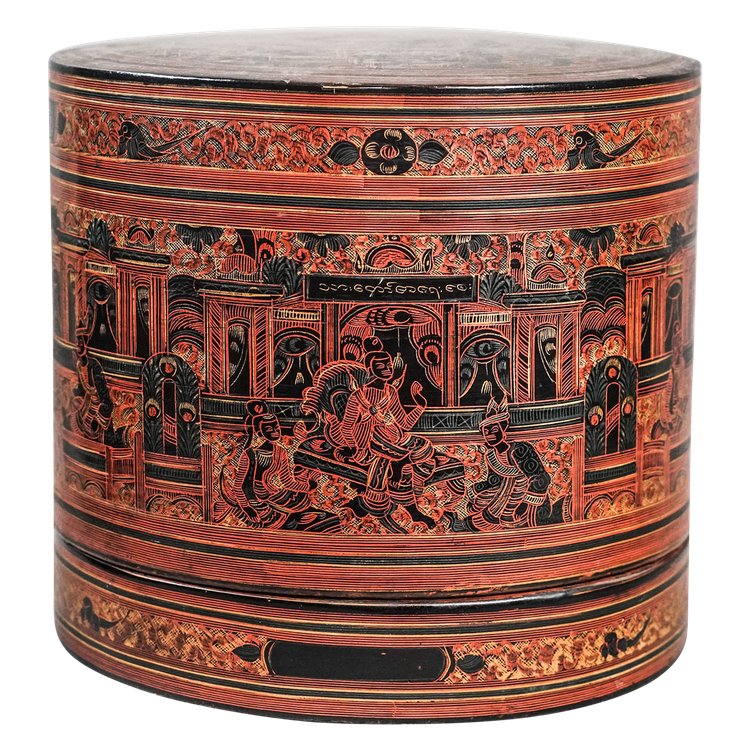 Betel box, Burma 3
