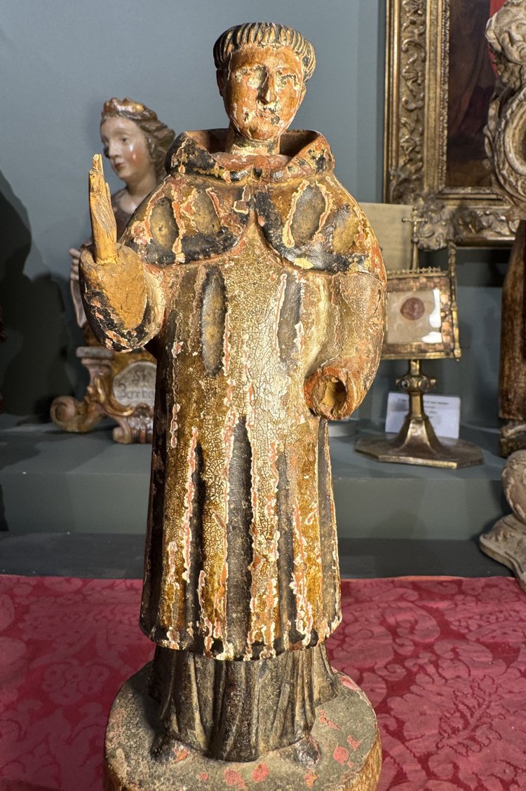 Santo Monaco Delle Colonie Ispaniche - XVII Secolo
