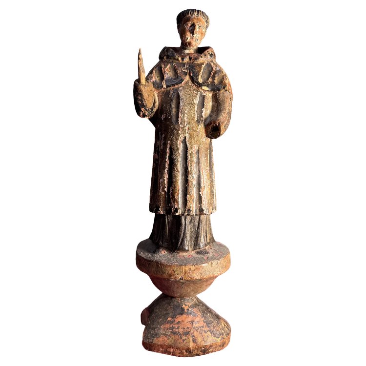 Santo Monaco Delle Colonie Ispaniche - XVII Secolo