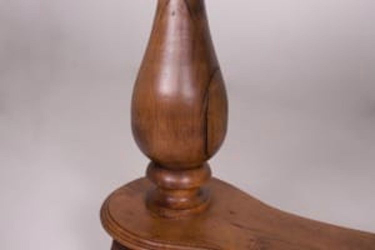 Convent Table Console in Solid Oak