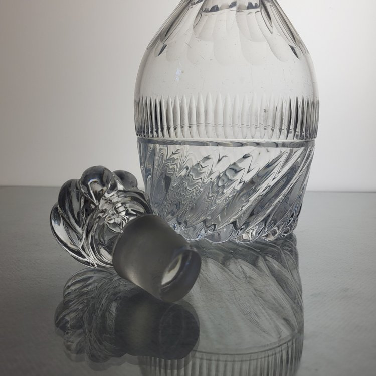 Caraffa in cristallo Baccarat / Saint Louis XIX secolo