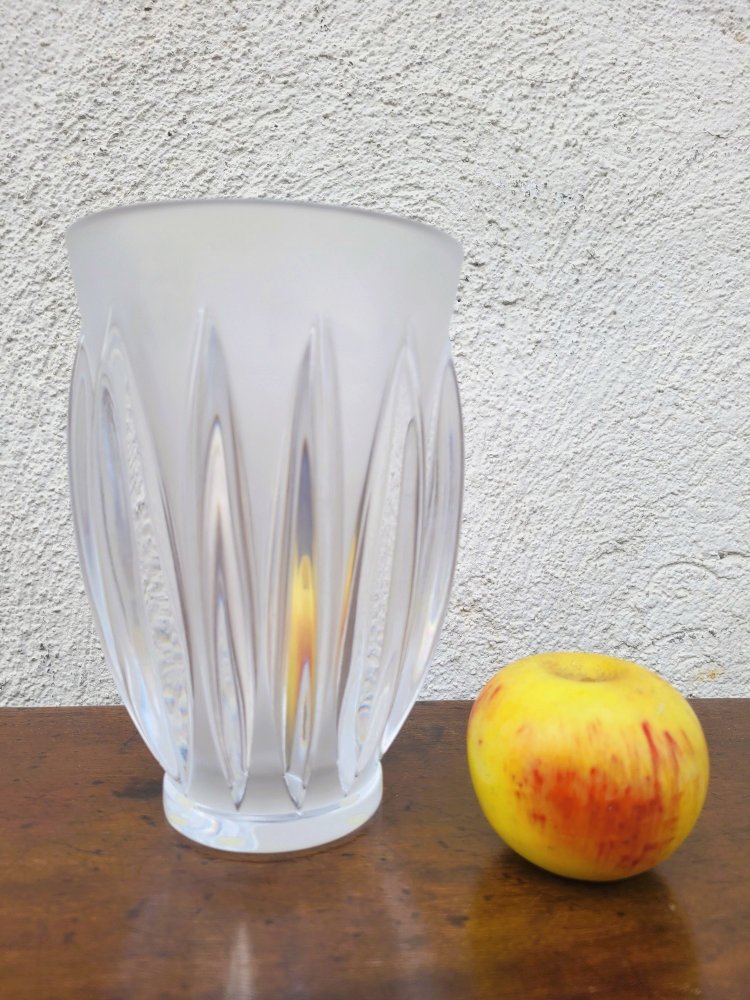 Lalique Frankreich, Courchevel Vase, 20. Jahrhundert
