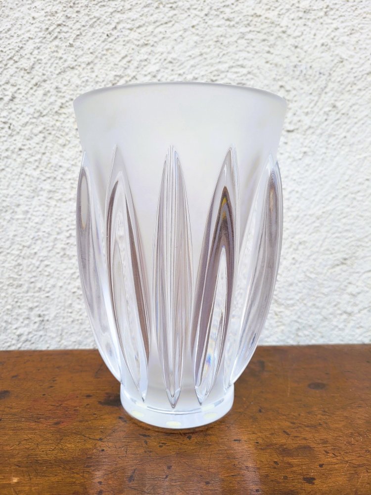 Lalique Frankreich, Courchevel Vase, 20. Jahrhundert