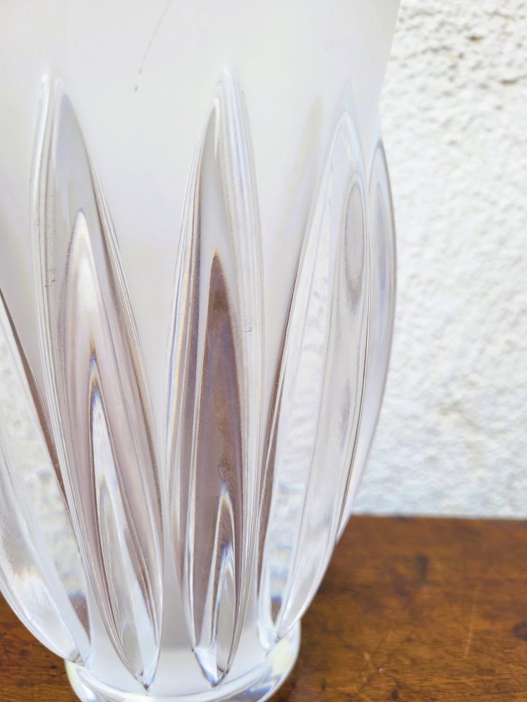 Lalique Frankreich, Courchevel Vase, 20. Jahrhundert
