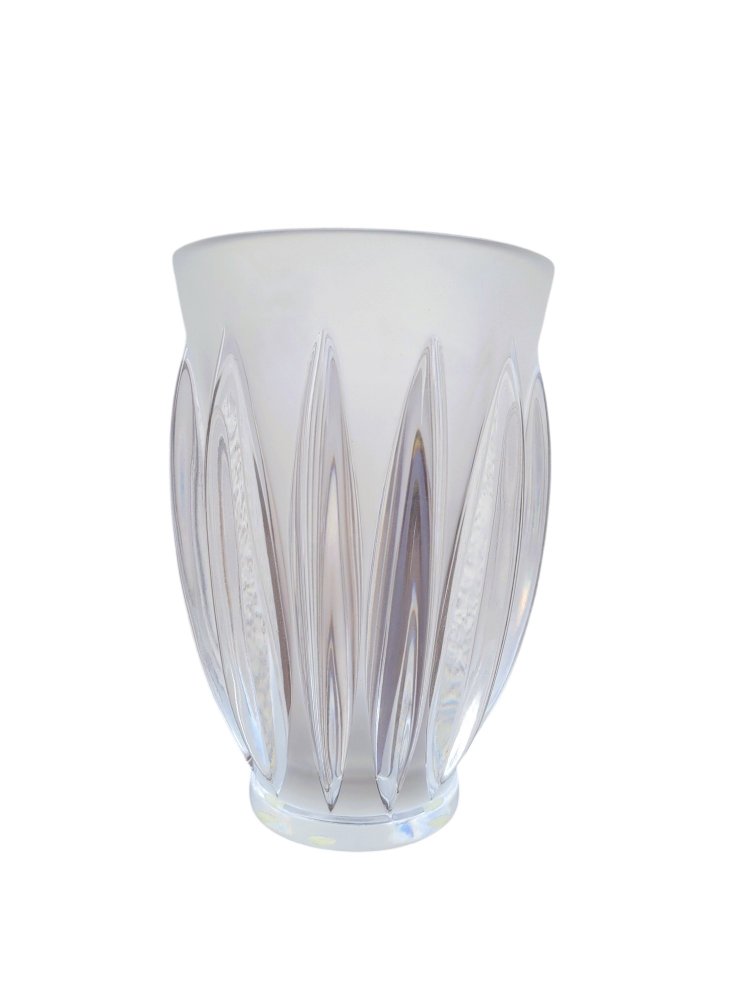 Lalique Frankreich, Courchevel Vase, 20. Jahrhundert