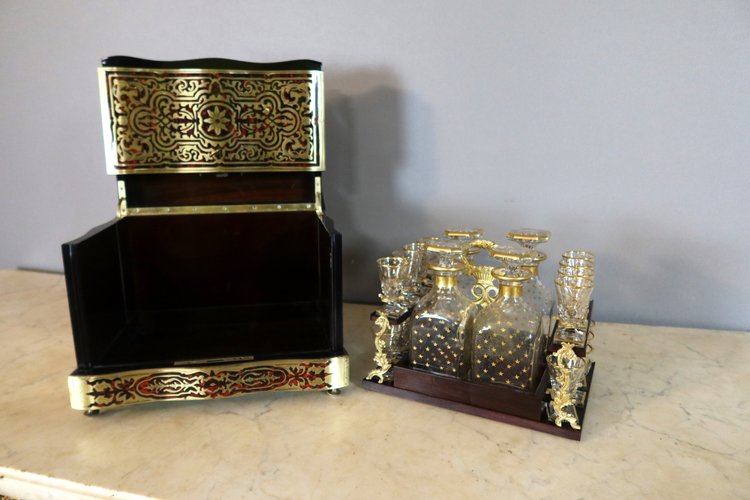 Cantina di liquori Boulle Napoléon III