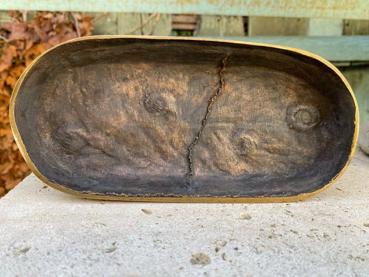 Widder aus Bronze mit brauner Patina 19. Jahrhundert signiert Isidore Bonheur (1827-1901)