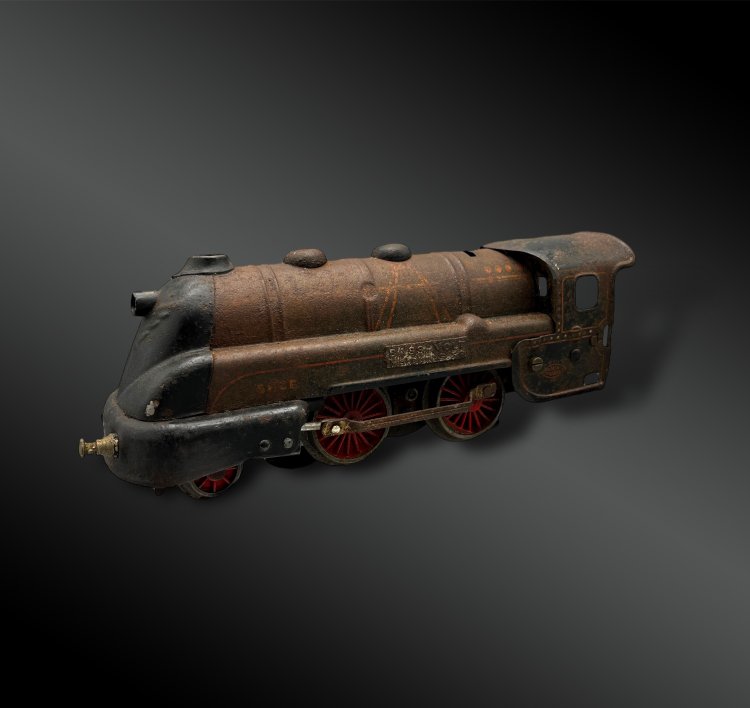 LOCOMOTIVE BASS-VOLT moteur S.59  JEP, UNIS-FRANCE - France - Vers 1940