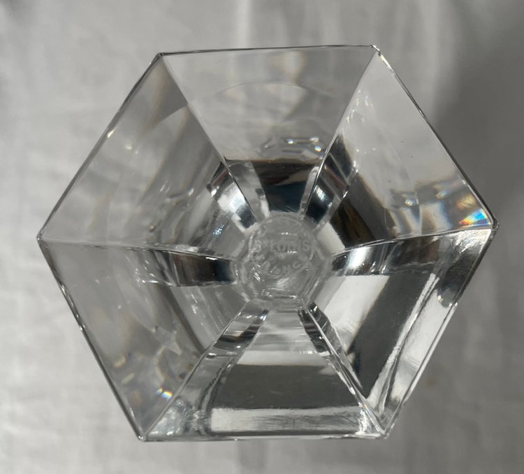 Série De 13 Verres à vin blanc Saint Louis Modèle Chambord