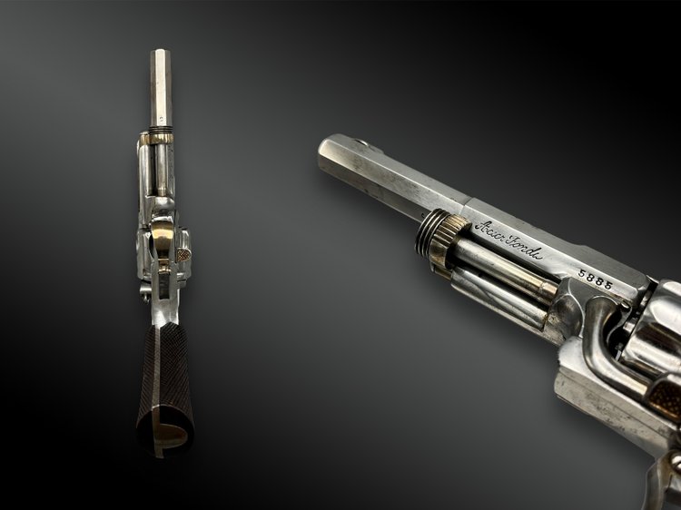 REVOLVER Fagnus Maquaire - Francia - XIX secolo