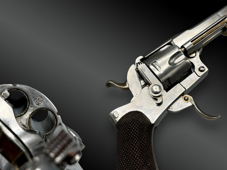 REVOLVER Fagnus Maquaire - Francia - XIX secolo