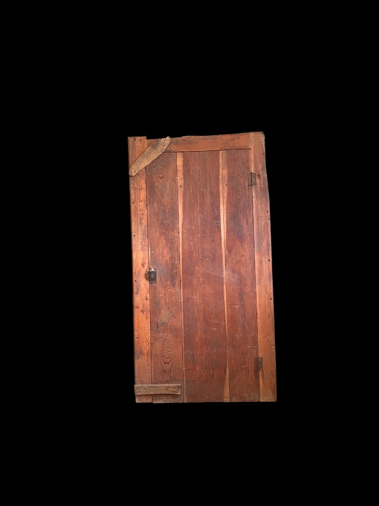 Porte en mélèze rustique 1900