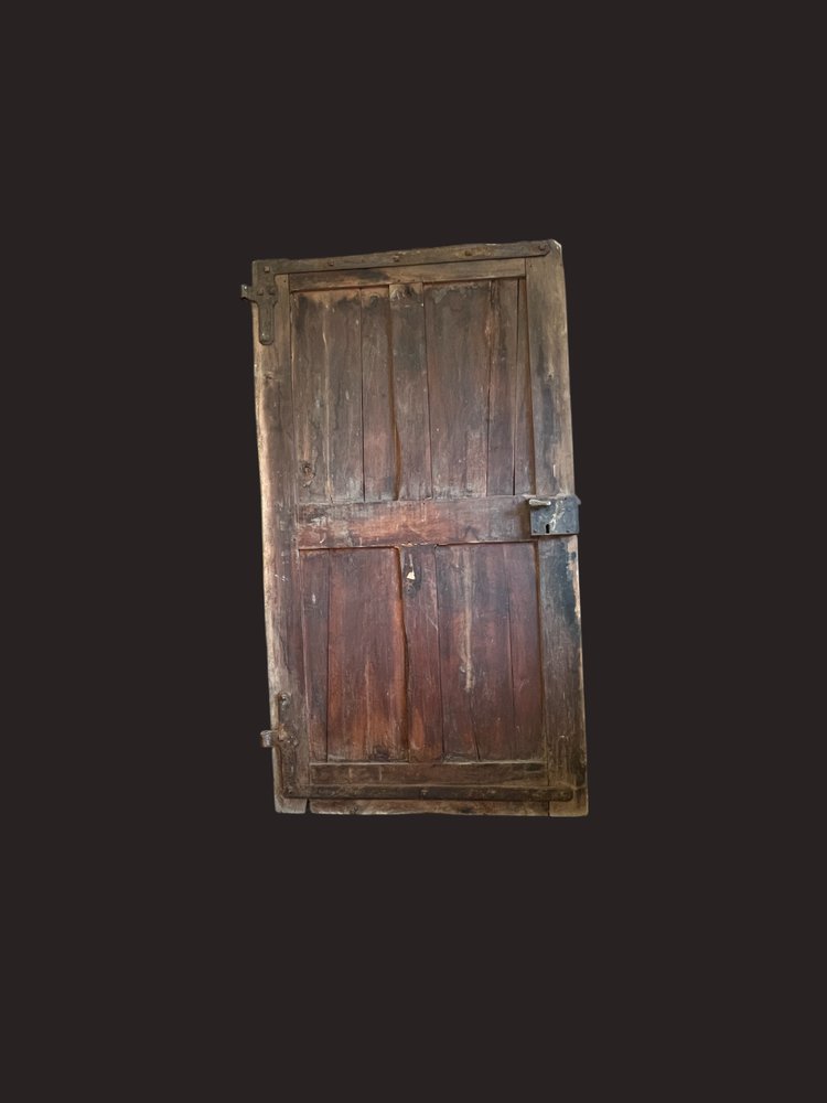 Tür aus Nussbaumholz 1800