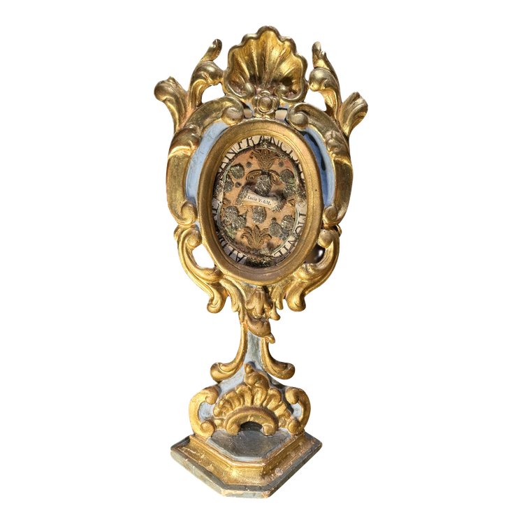 Monstrance Reliquaire Sainte Lucie - XVIIIe 