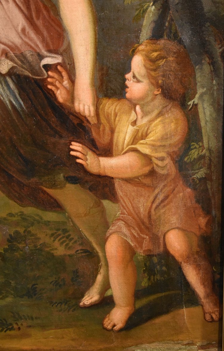 Der Schutzengel, Ciro Ferri (Rom, 1634 - Rom, 1689) Follower Von