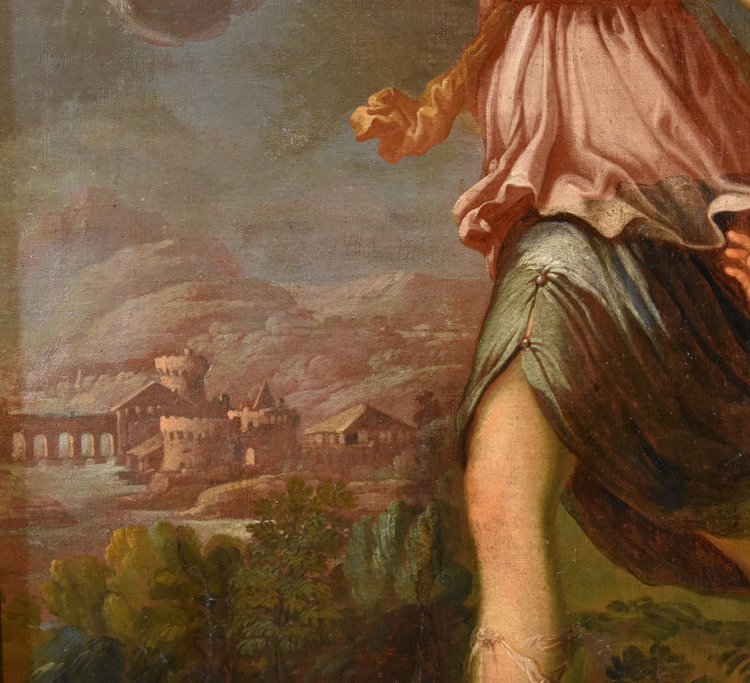 Der Schutzengel, Ciro Ferri (Rom, 1634 - Rom, 1689) Follower Von