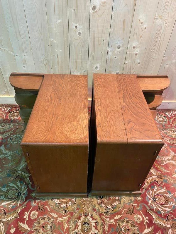 Paire de tables de chevets époque Art Déco