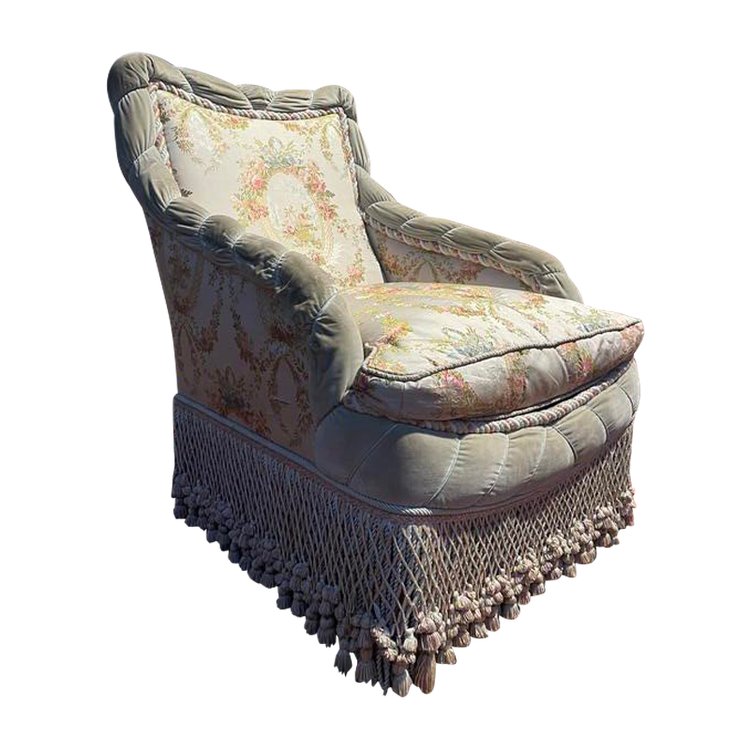 Fauteuil - Chauffeuse Napoléon III