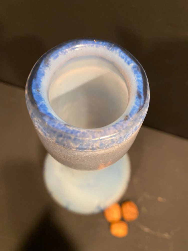 Large vase signed Daum, 37 cm high