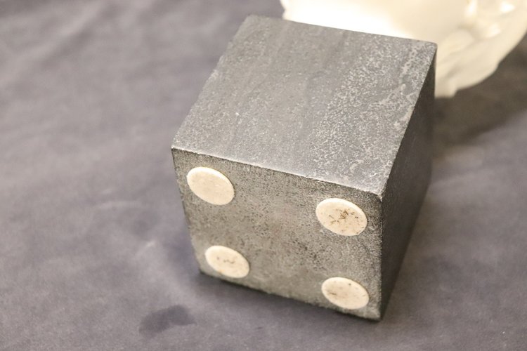 Testa di Bacco giovane, XX secolo, scultura in marmo bianco