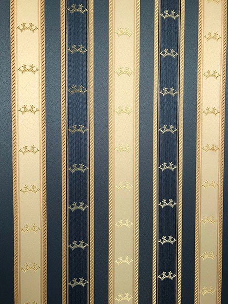 Paravent deux feuilles en bois doré de style Louis XVI