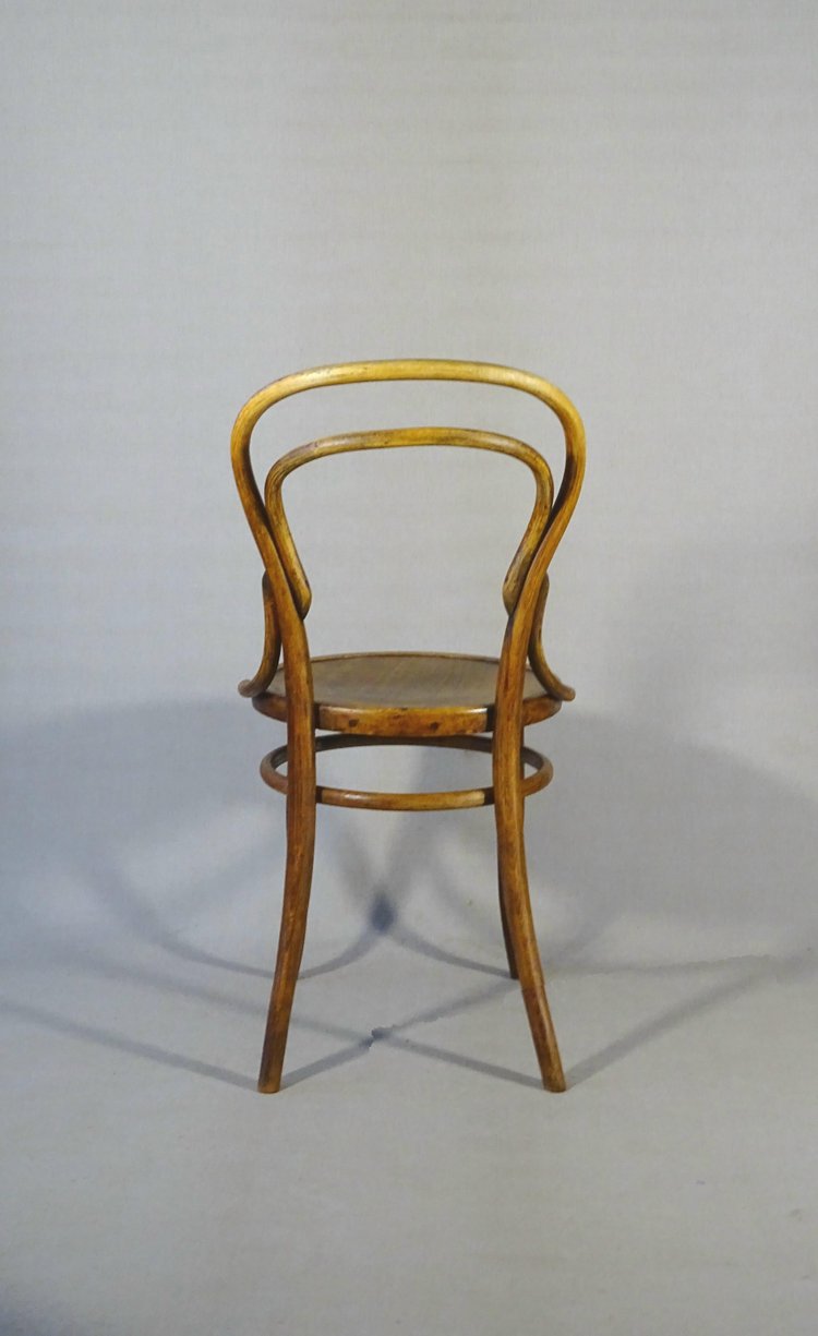 2 Bistro chairs N°14 by FUCHS & FREUD- Bielitz-Austria circa 1890, Thonet no.