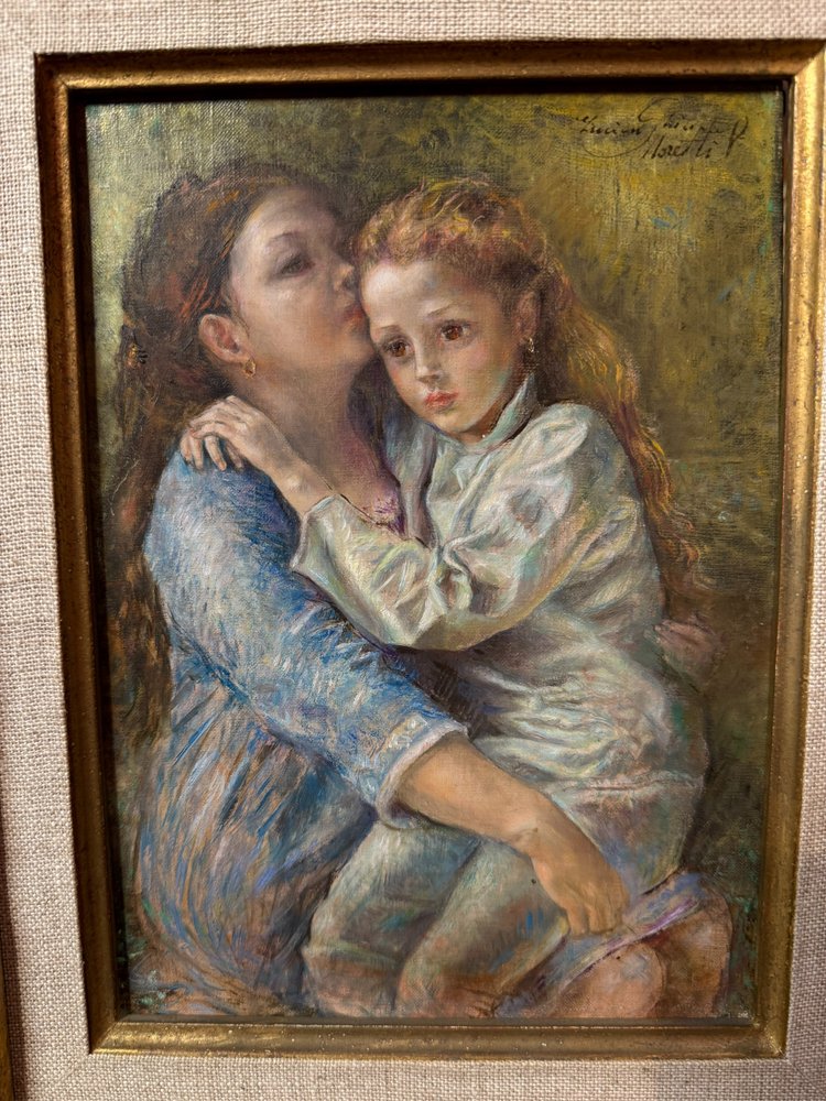 ÖL auf Leinwand Lucien Philippe MORETTI
