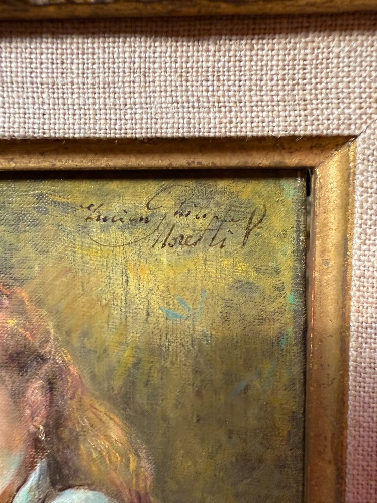 ÖL auf Leinwand Lucien Philippe MORETTI