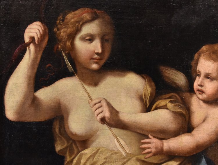 Vénus Désarmant l'Amour, Benedetto Gennari (Cento, 1633 - Bologne, 1715) Attribuable à 