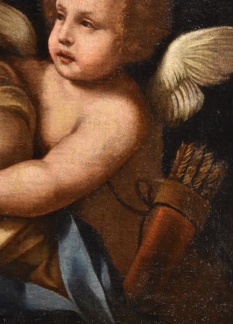 Vénus Désarmant l'Amour, Benedetto Gennari (Cento, 1633 - Bologne, 1715) Attribuable à 
