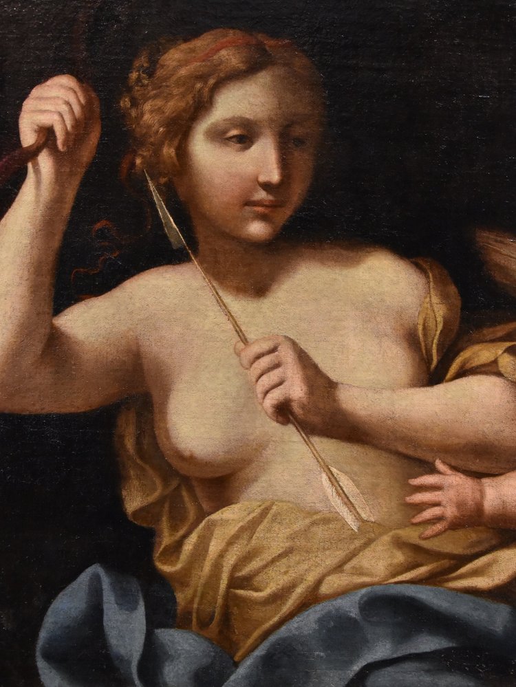 Vénus Désarmant l'Amour, Benedetto Gennari (Cento, 1633 - Bologne, 1715) Attribuable à 