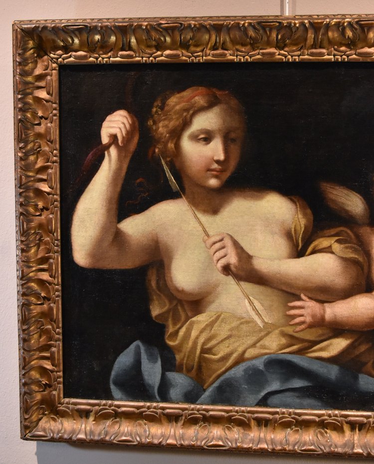 Vénus Désarmant l'Amour, Benedetto Gennari (Cento, 1633 - Bologne, 1715) Attribuable à 