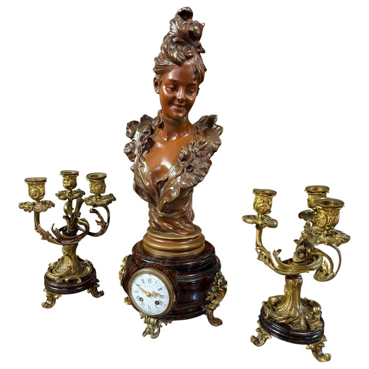 FIREPLACE SET BRONZE V. BRUYNEEL