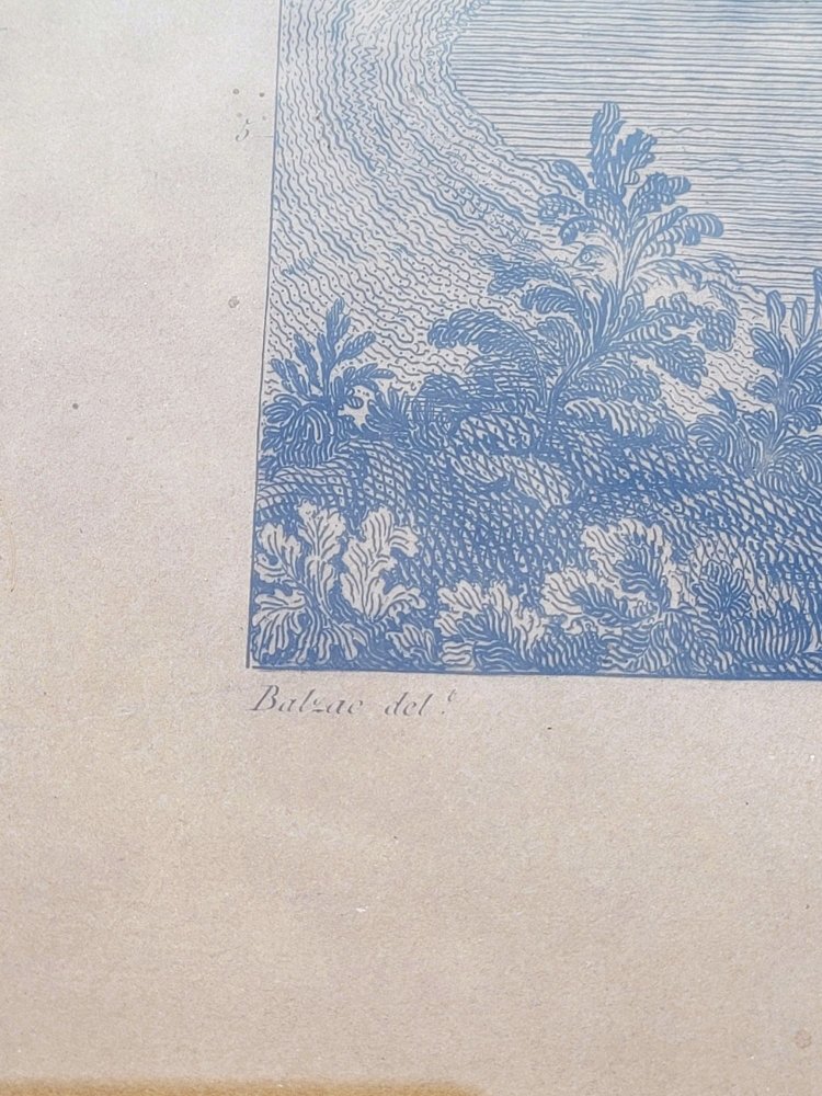 Gravure, Ile De Philae, XIXème Siècle