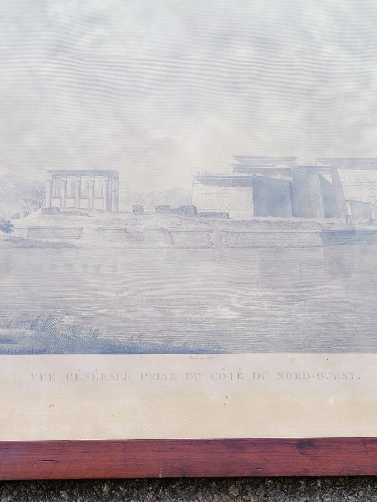 Gravure, Ile De Philae, XIXème Siècle