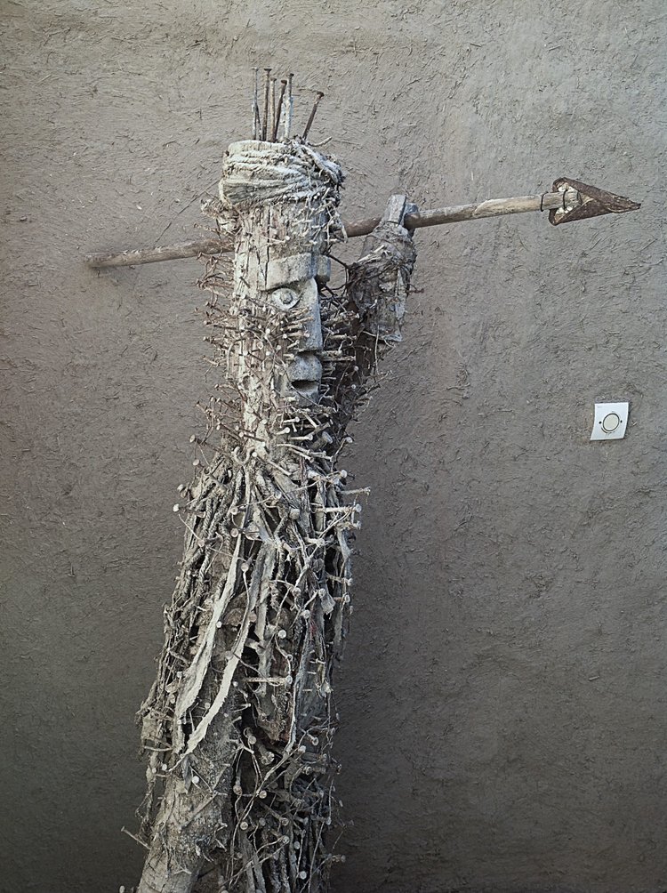 Feticcio per unghie molto grande, Africa centrale.