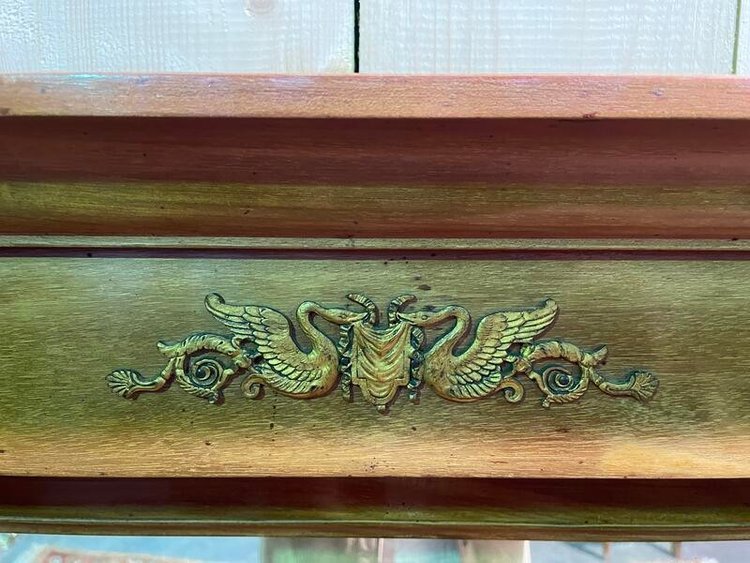 Empire Period Mirror with Double Columns