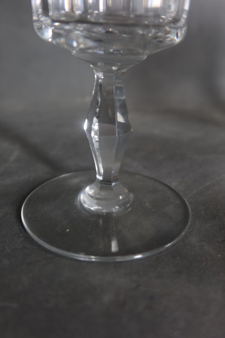 Baccarat crystal glass set Polignac model