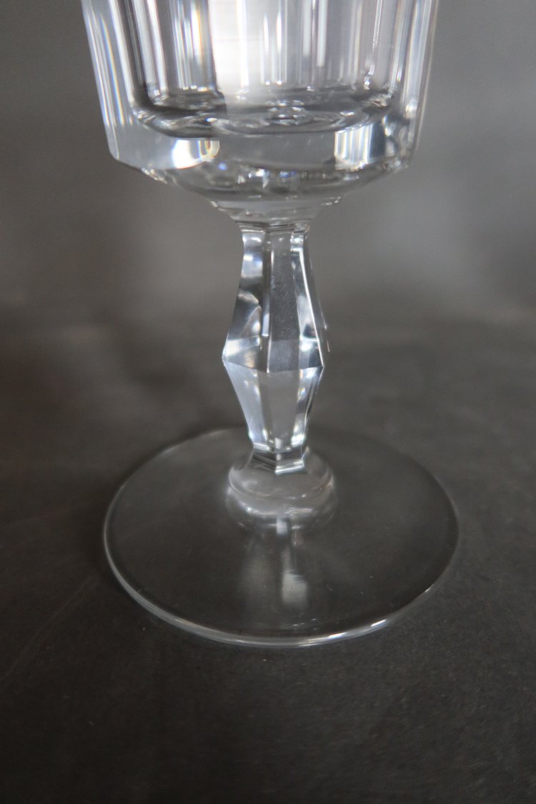 Baccarat crystal glass set Polignac model