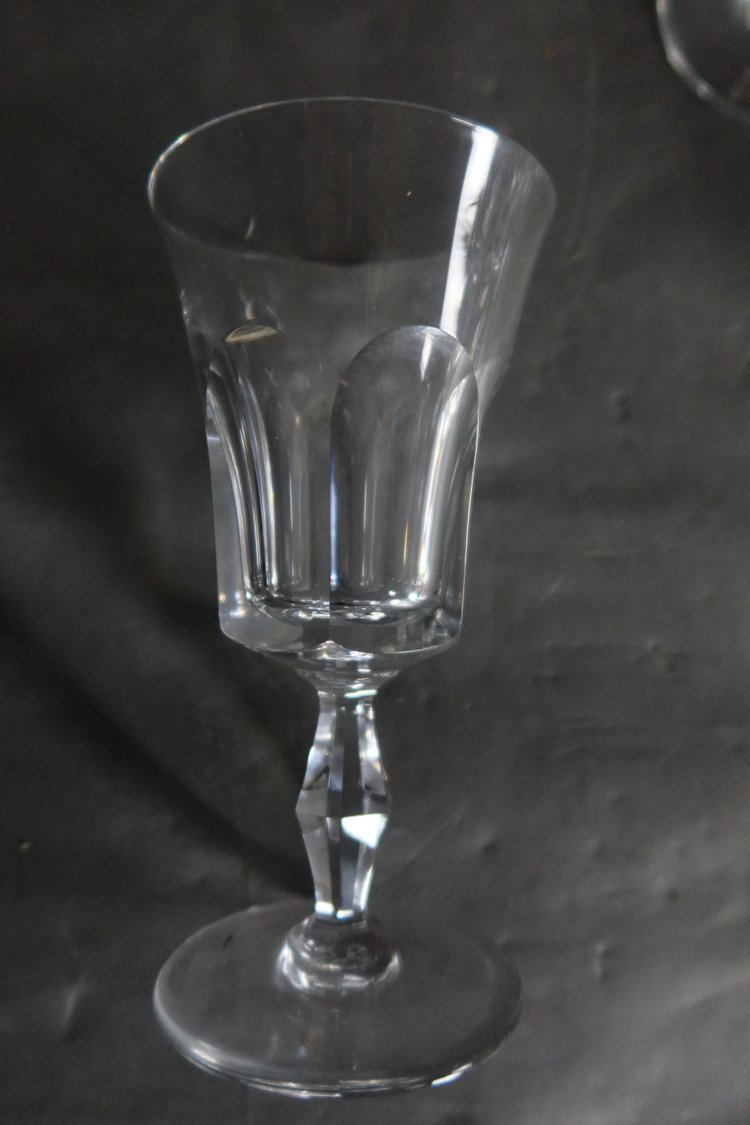 Verres en cristal de Baccarat 22 pièces