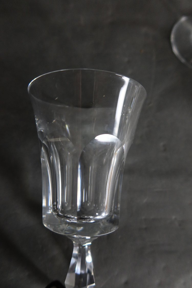 Verres en cristal de Baccarat 22 pièces